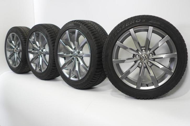Volkswagen Arteon Passat Monterey 18 inch velgen Pirelli Win, Auto-onderdelen, Banden en Velgen, Velg(en), Gebruikt, 18 inch, Winterbanden