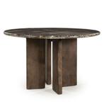 Eettafel Eleonora LANDO Rond 127cm *NIEUW*, Huis en Inrichting, Tafels | Eettafels, Rond, Nieuw, Ophalen of Verzenden, Vier personen