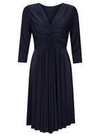 Jurk Davina Donkerblauw, Kleding | Dames, Jurken, Verzenden, Nieuw