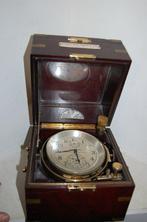 Tweedaagse scheepschronometer - Hamilton - Hout - 1940-1950, Antiek en Kunst, Antiek | Klokken