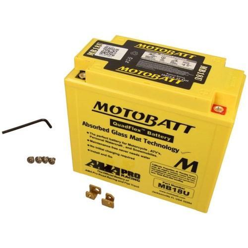 Motobatt Agm Accu Mb18U 12V 22.5Ah 180X90X162, Computers en Software, Laptop-opladers, Verzenden