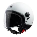 Motocubo beetle evo jethelm met vizier | wit | ECE 22.06, Motoren, Verzenden, Nieuw met kaartje