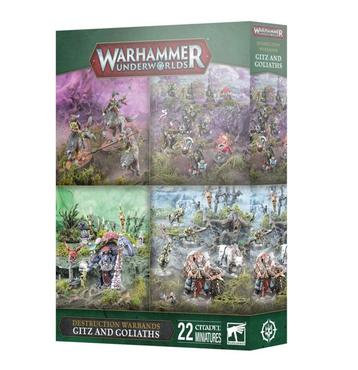 Warhammer Underworlds Gitz and Goliaths (Warhammer nieuw) beschikbaar voor biedingen