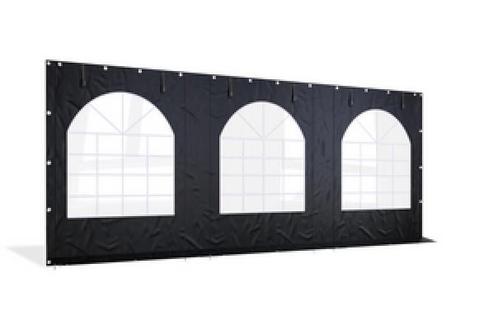Partytent zijwand PVC met ramen en ritsen 6 mtr - 220cm hoog, Tuin en Terras, Partytenten, Partytent, Nieuw, 2 meter of meer, Verzenden