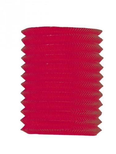 Treklampion rood 16 cm hoog - Lampionnen, Hobby en Vrije tijd, Feestartikelen, Ophalen of Verzenden
