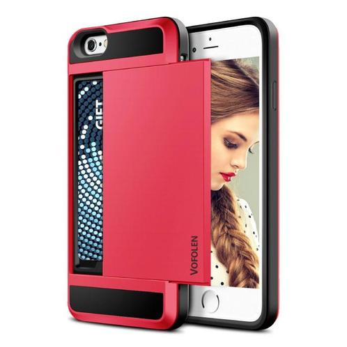 iPhone 6 Plus - Wallet Card Slot Cover Case Hoesje Business, Telecommunicatie, Mobiele telefoons | Hoesjes en Frontjes | Apple iPhone