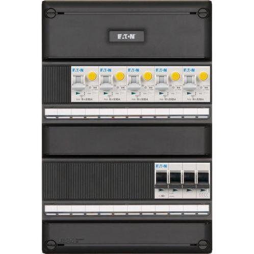 Eaton groepenkast, 5 aardlekautomaten, 1 hoofdschakelaar 4P, Doe-het-zelf en Verbouw, Elektra en Kabels, Nieuw, Ophalen of Verzenden
