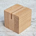 HOCHO Beukenhouten Kaartenhouder 60x60x60 mm – Perfect vo., Huis en Inrichting, Ophalen of Verzenden, Nieuw