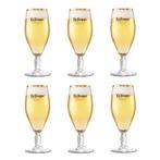 La Trappe Witte Trappist bierglazen - 30cl - 6 stuks, Nieuw