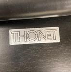 Design Thonet bijzettafel, (hxbxd) 64x55x55cm, donker bruin, Huis en Inrichting, Ophalen of Verzenden, Gebruikt, Metaal