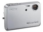Sony DSC-T3 Digitale Compact Camera - Zilver, Verzenden, Zo goed als nieuw