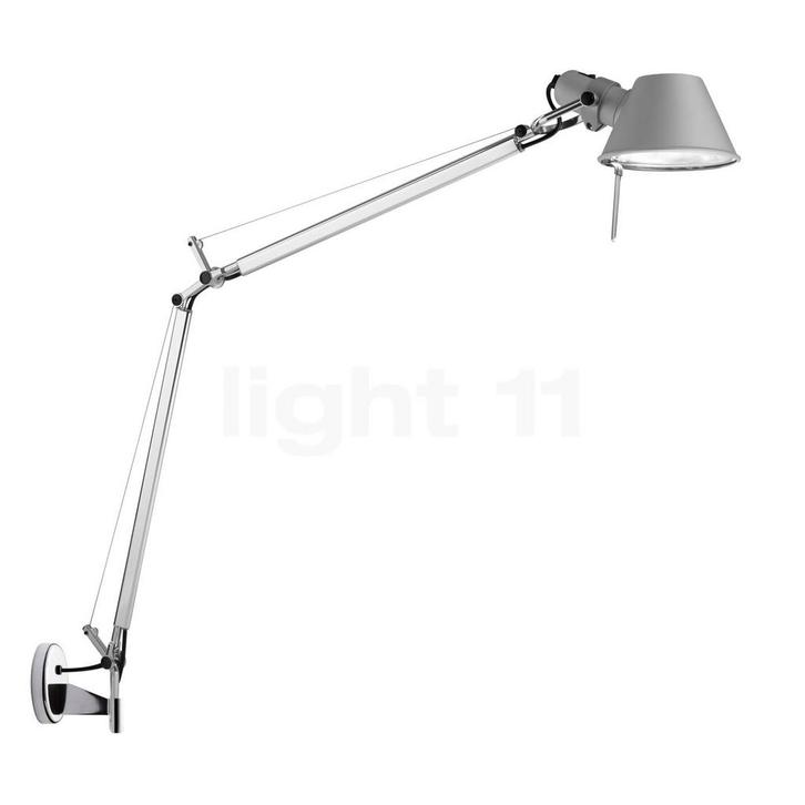 Artemide Tolomeo Parete voor directe montage, aluminium gepo, Huis en Inrichting, Lampen | Wandlampen, Nieuw, Verzenden