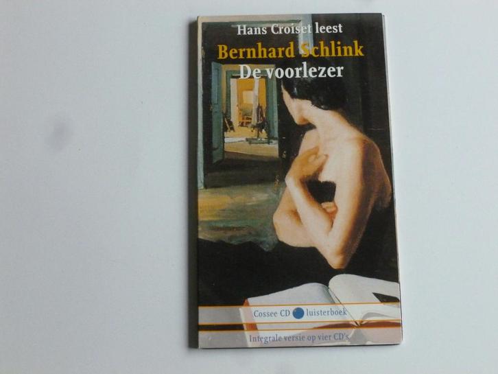 Hans Croiset leest Bernhard Schlink - De Voorlezer (4 CD Lui, Cd's en Dvd's, Cd's | Nederlandstalig, Zo goed als nieuw, Verzenden
