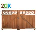 2DK Dubbele poort Belmonte Trellis 300x180, Ophalen of Verzenden, Nieuw, Hout