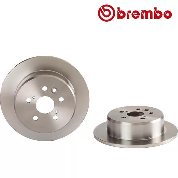 BREMBO Remschijf TOYOTA CAMRY 2.0 4WD achterzijde, Auto-onderdelen, Ophanging en Onderstel, Nieuw, Verzenden