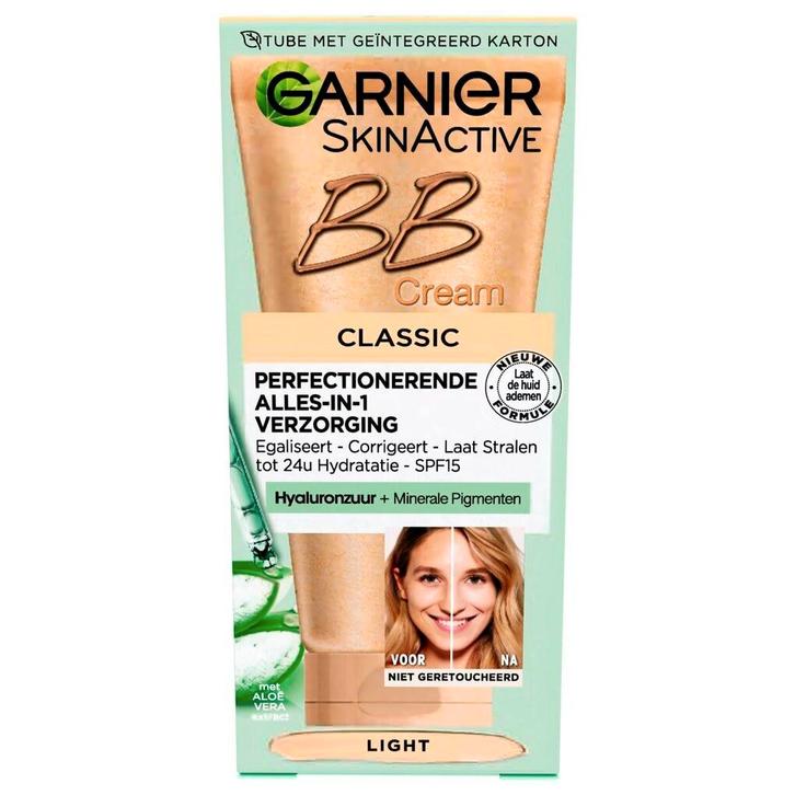 Garnier SkinActive Classic Light BB Cream, Sieraden, Tassen en Uiterlijk, Uiterlijk | Cosmetica en Make-up, Nieuw, Verzenden