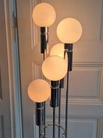 Lamp - Metaal, Verchroomd - Vloerlamp – chroom met vijf