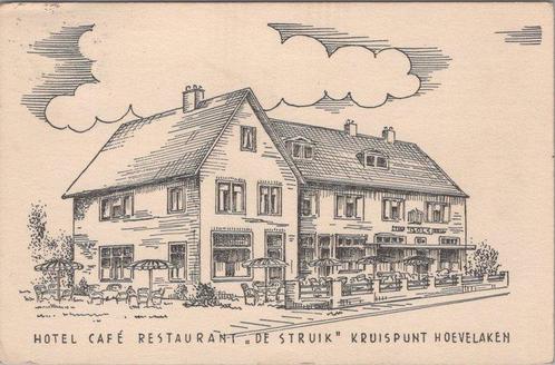 HOEVELAKEN - Hotel Café Restaurant De Struik Kruispunt Ho..., Verzamelen, Ansichtkaarten | Nederland, Verzenden