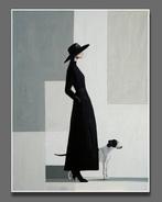 Clelia - Silhouette in Slate, Antiek en Kunst