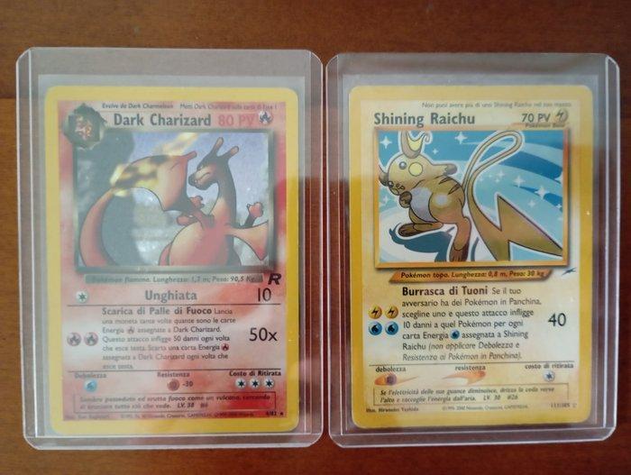Pokémon - 2 Card - Raichu, Charizard, Dark Charizard &, Hobby en Vrije tijd, Verzamelkaartspellen | Pokémon