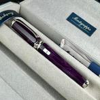 Montegrappa - Piccola Purple - Vulpen, Verzamelen, Pennenverzamelingen, Nieuw