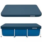 Intex afdekzeil rechthoekig 300x200 cm donkerblauw met tr..., Ophalen of Verzenden, Nieuw