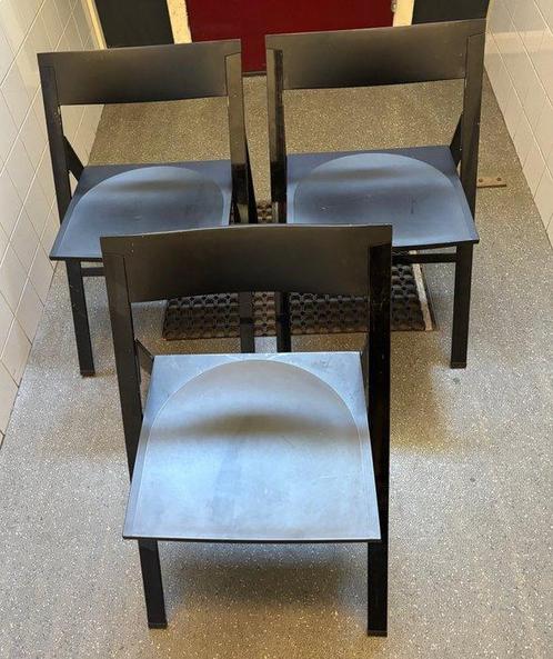 Tecno - Justus Kolberg - Stoel (3) - SM05 - Roestvrij staal, Antiek en Kunst, Antiek | Meubels | Stoelen en Banken