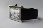 Horloge Cartier Tank Solo XL 11/2018 Full set, Goede Staat, Overige merken, Leer, Staal, Polshorloge