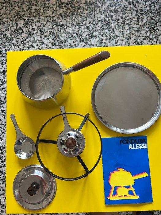 Alessi - Carlo Mazzeri & Anselmo Vitale - Pot - Staal - Set, Antiek en Kunst, Antiek | Meubels | Stoelen en Banken