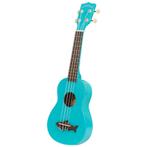 Kala MK-SS-BLU Makala Shark sopraan ukelele blauw, Muziek en Instrumenten, Verzenden, Nieuw