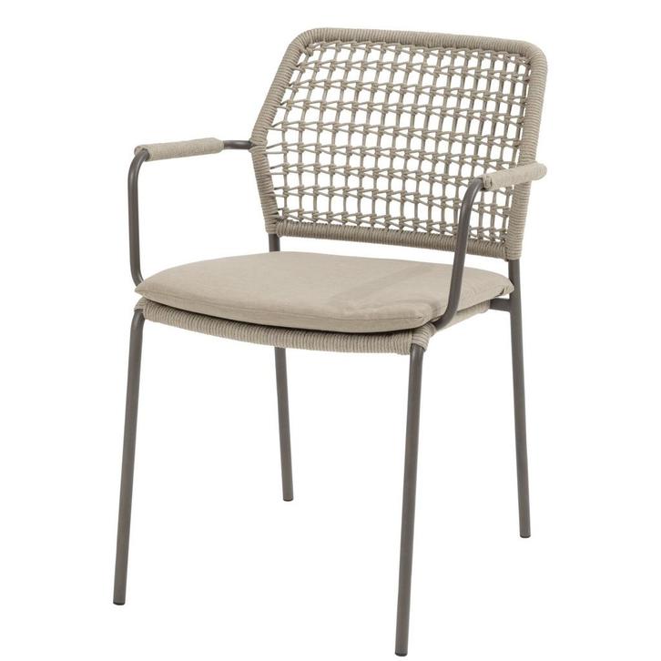 Barista stapelbare dining tuinstoel terre Taste 4SO, Tuin en Terras, Tuinstoelen, Nieuw, Ophalen of Verzenden