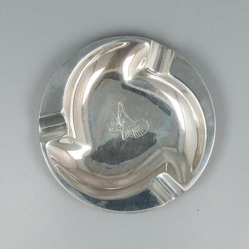 Emil Hermann / Robert Koch NO RESERVE - Asbak - .925 zilver, Antiek en Kunst, Antiek | Goud en Zilver