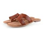 Lazamani Slippers in maat 41 Cognac | 10% korting, Kleding | Dames, Schoenen, Slippers, Overige kleuren, Verzenden, Lazamani