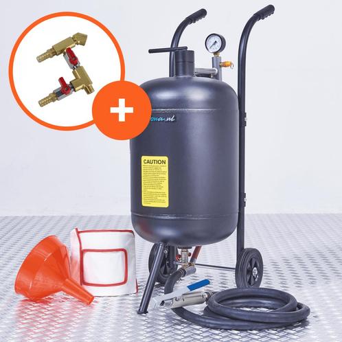 Datona Mobiele straalketel 45 liter + soda straalkit -, Doe-het-zelf en Verbouw, Overige Doe-het-zelf en Verbouw, Nieuw, Ophalen of Verzenden