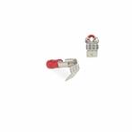 Cimco kabelschoen vlakstekker aftak 0,5 - 1mm2 rood 100, Ophalen of Verzenden, Nieuw