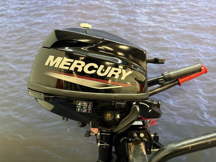 Mercury 3.5 pk buitenboordmotor, Watersport en Boten, Buiten- en Binnenboordmotoren, Buitenboordmotor, Minder dan 5 pk, Viertaktmotor
