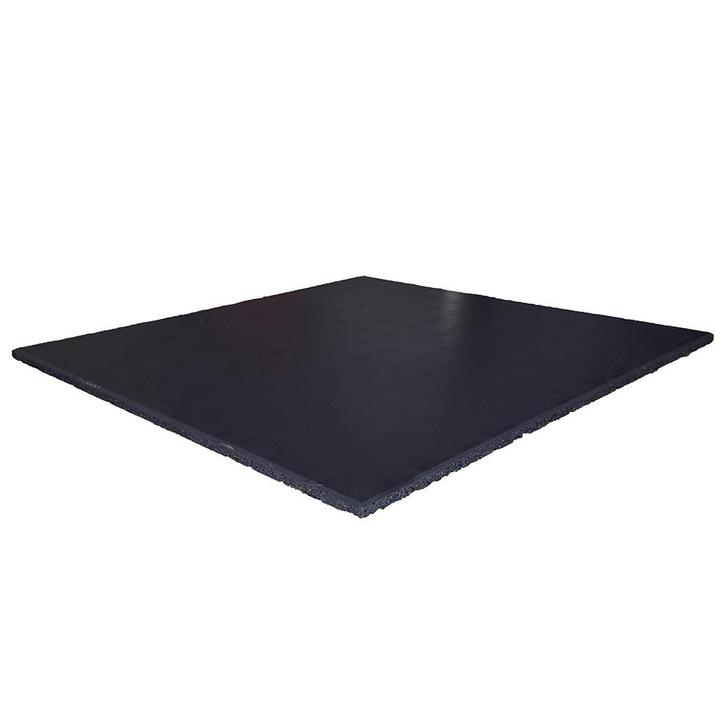 Sportvloertegel Zwart 100x100 cm - Connector - 20 mm - EPDM, Tuin en Terras, Tegels en Klinkers, Verzenden