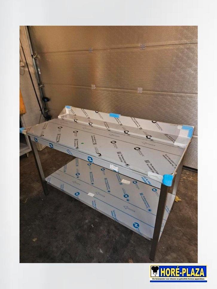 Professionele RVS Tafel | Extra Opbergruimte Onder, Zakelijke goederen, Horeca | Keukenapparatuur, Nieuw zonder verpakking, RVS Meubilair