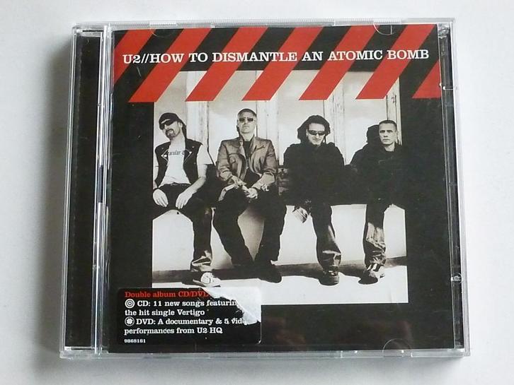 U2 - How to dismantle an atomic bomb (CD + DVD), Cd's en Dvd's, Cd's | Rock, Zo goed als nieuw, Verzenden