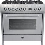 €1999 CRG916IX CARRARA BORETTI Gas Fornuis 90CM, Ophalen of Verzenden, Nieuw