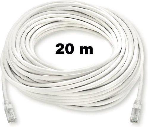 UTP kabel 20 meter - CAT 6 - Internetkabel - Ethernet kabel, Computers en Software, Netwerk switches, Verzenden