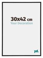 Fotolijst 30x42 cm - Zwart Mat - Kunststof - Antony, Huis en Inrichting, Woonaccessoires | Lijsten, Verzenden, Nieuw