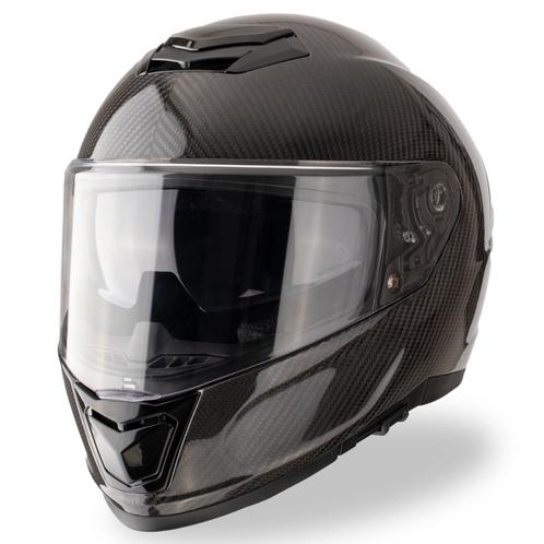 VINZ Dalton Carbon - Zwart, Motoren, Accessoires | Sloten, Verzenden