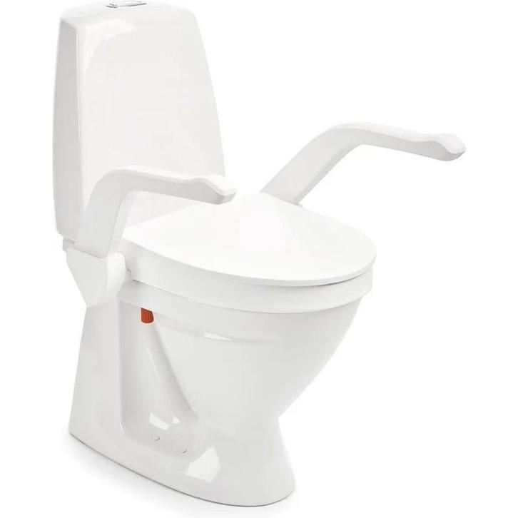 Etac My loo toiletverhoger met armsteunen - 6 cm, Diversen, Verpleegmiddelen, Ophalen of Verzenden