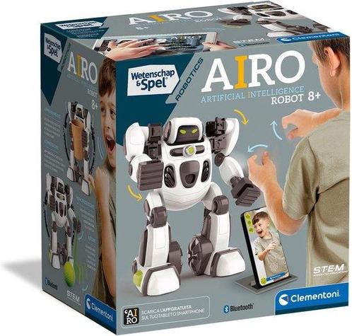 Clementoni - Interactieve robot - AIRO - AI gedreven robot -, Kinderen en Baby's, Speelgoed | Overig, Verzenden