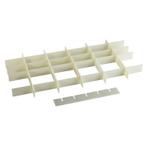 Inleg lamel / vakverdeling  268 x 40 mm, Doe-het-zelf en Verbouw, Gereedschap | Handgereedschap, Ophalen of Verzenden, Nieuw