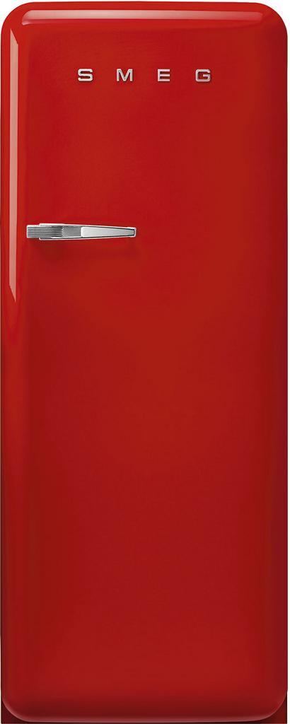 Smeg FAB28RRD6 retro jaren 50 koelkast - rood - rechtsdraaie, Witgoed en Apparatuur, Koelkasten en IJskasten, 150 tot 200 liter
