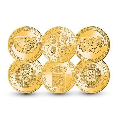 Koninklijke muntportretten van Oranje Nassau-set, Postzegels en Munten, Penningen en Medailles, Verzenden