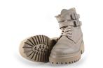 Nubikk Veterboots in maat 38 Beige | 10% extra korting, Kleding | Dames, Schoenen, Nubikk, Verzenden, Beige, Overige typen