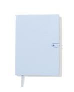 HEMA Notitieboek 12.8x17.8 PU gelinieerd blauw, Verzenden, Nieuw